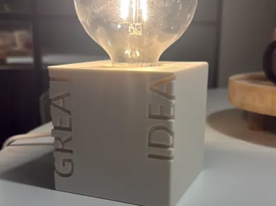 Great Idea Lamp Holder
