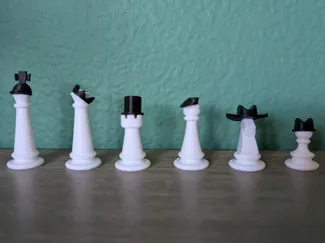 Chess Set with Hats (no AMS)