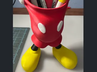 Mickey Pants Pencil Holder