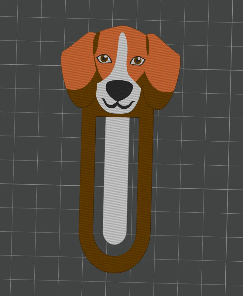 Beagle Bookmark