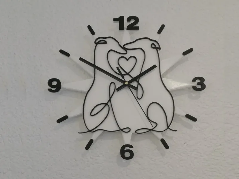 Wall Clock Greyhound