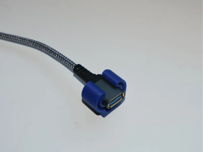 Clip-On USB Extension Holder