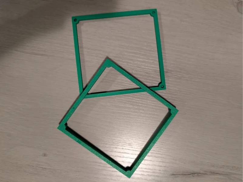 Cookie stencil holder