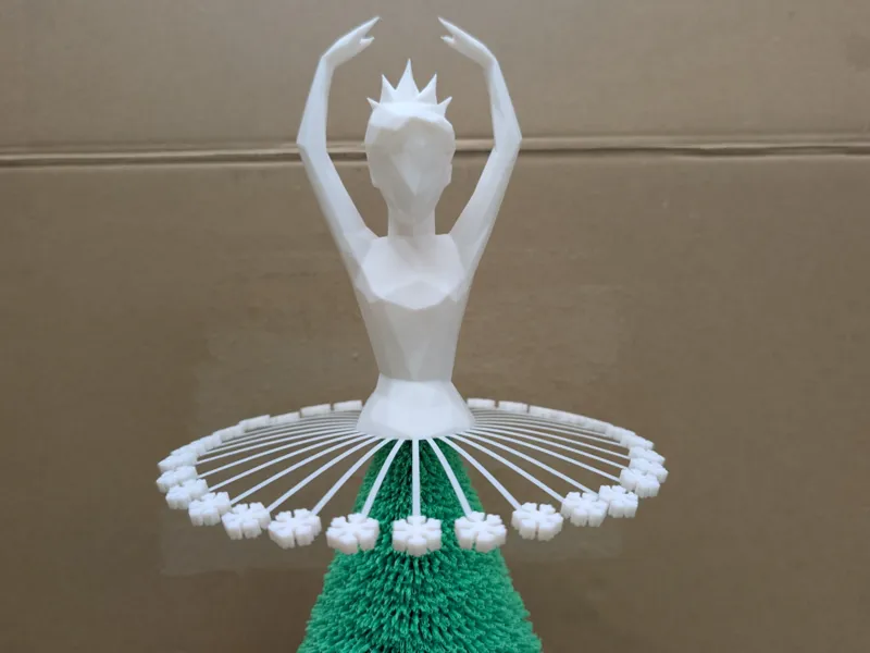 Dancing Ice Queen Christmas Topper