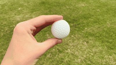 Exploding Golf Ball
