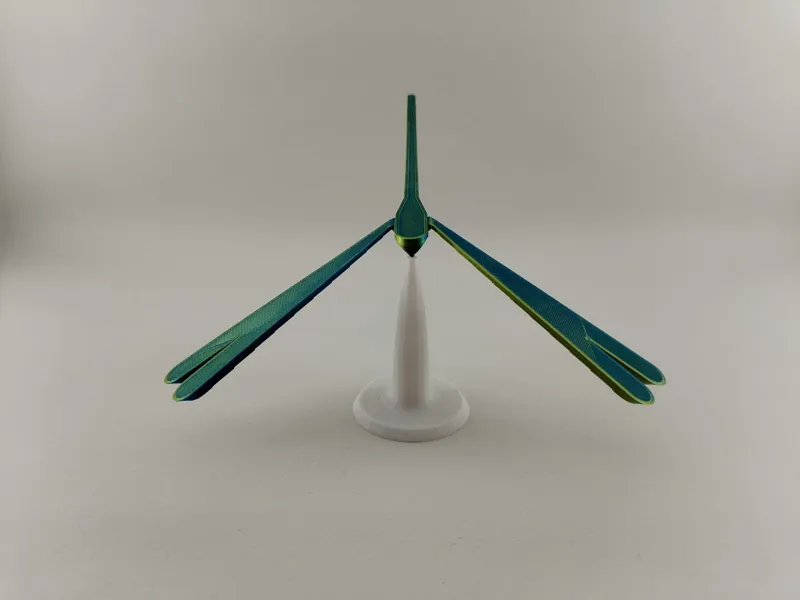 Balancing dragonfly
