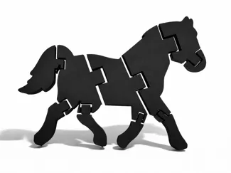 Articulated Horse Fidget Toy