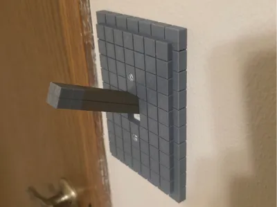 Minecraft Light Switch Cover 