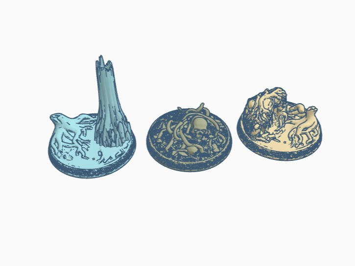 50mm Tree root Bases