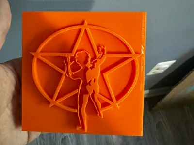 Rush Starman Stamp 4"x4"
