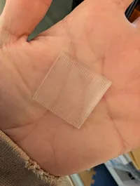 0.1mm layer, 1 walls, 100% infill X1C engineering plate