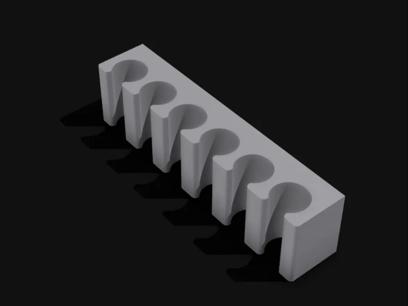 Organizador de cables, con imanes de 6mm