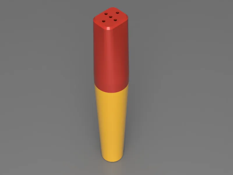 Toothbrush Holder with twist lock lid