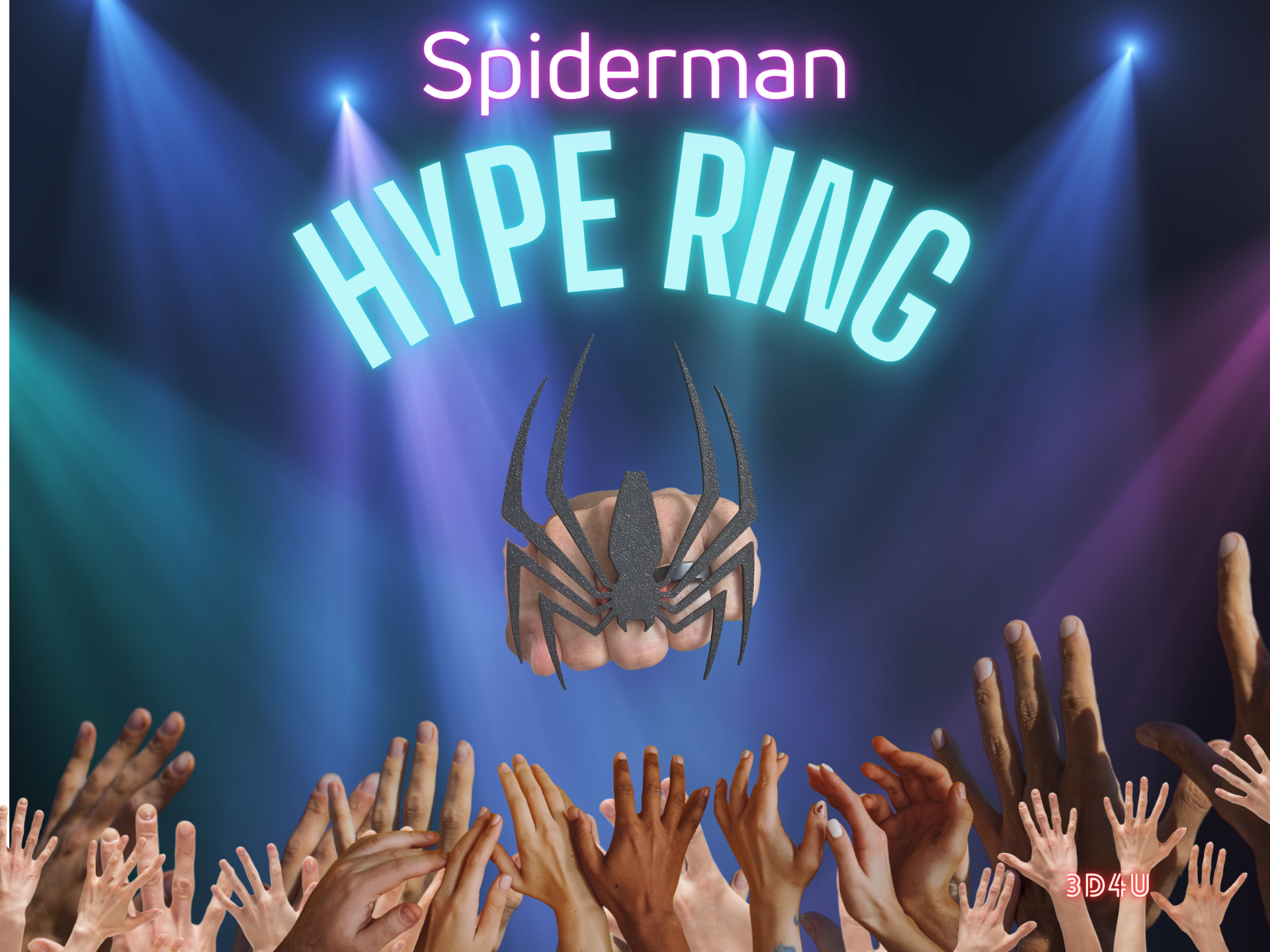 Spiderman Hype Ring
