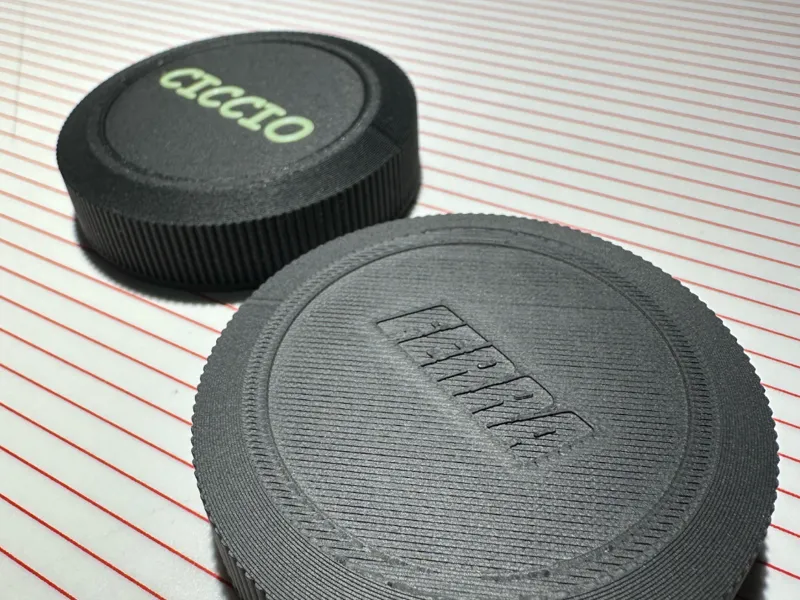 Custom Lens Cap for Canon EF