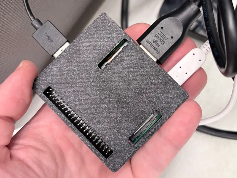 Ultra-Slim Snap-Fit Case for Raspberry Pi 3A+ plus