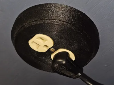 Round Low Profile Electrical Box