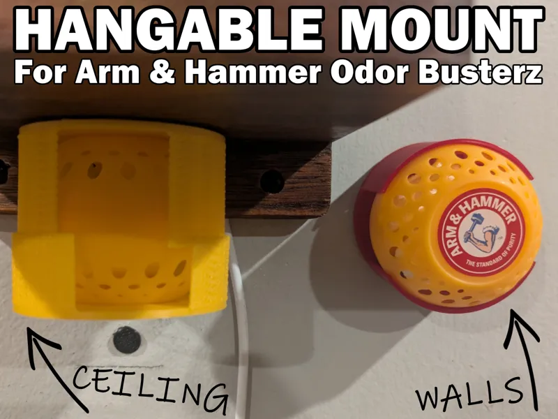 Arm & Hammer Odor Busterz Hangable Mount
