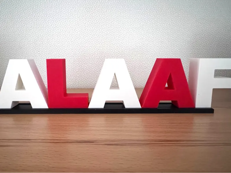 Deko Schriftzug "ALAAF"