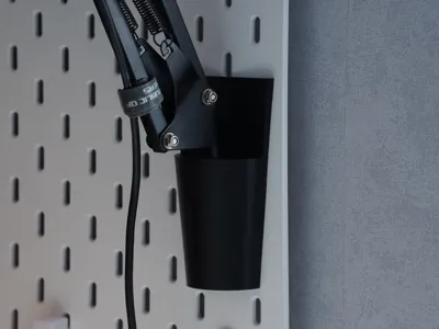 Skadis Microphone Arm Holder