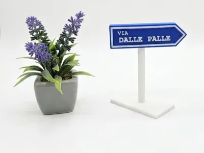 Cute street sign