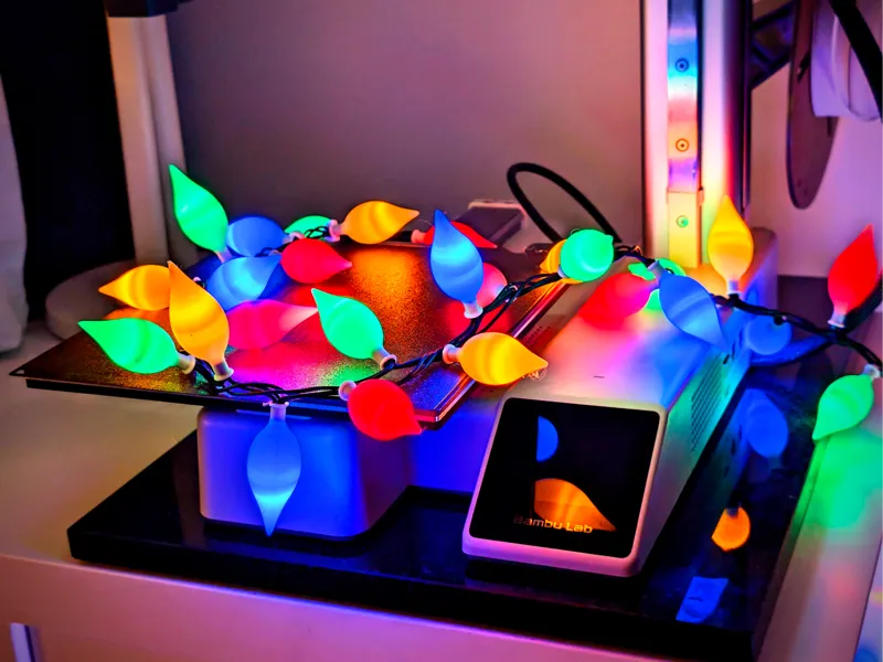Cosy Glow Christmas LED Toppers
