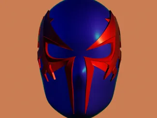 2099 Web man Cosplay Faceshell