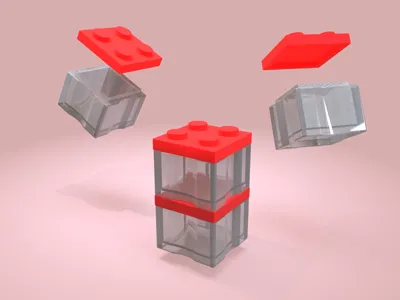 012 mm fine | Stackable and handy container