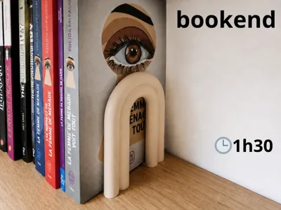 Minimalist book stand / bookend