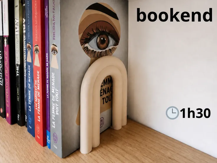 Minimalist book stand / bookend