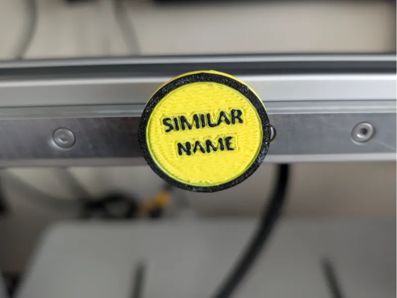 Hospital 'Similar Name' Alert Magnet