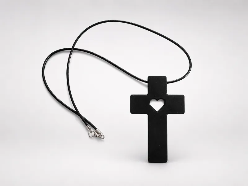 Heart Cross Pendant
