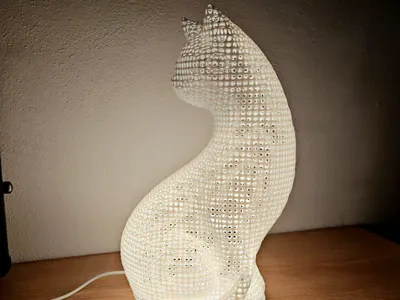 Cat lamp for LED Lamp Kit