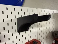 Pegboard or Skadis 0.2mm layer, 5 walls, 15% infill