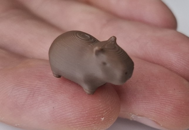 Miniatura 1 do modelo 3D Mini Buddy #01 - Capybara