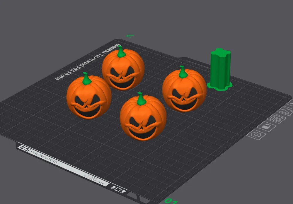 Pumpkin Halloween - Free 3D Print Model - MakerWorld