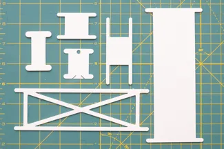 Parametric Bobbins for Embroidery Floss (or yarn, or elastic, or...)