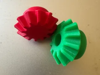 Conjunto engranajes cónicos de ángulo recto