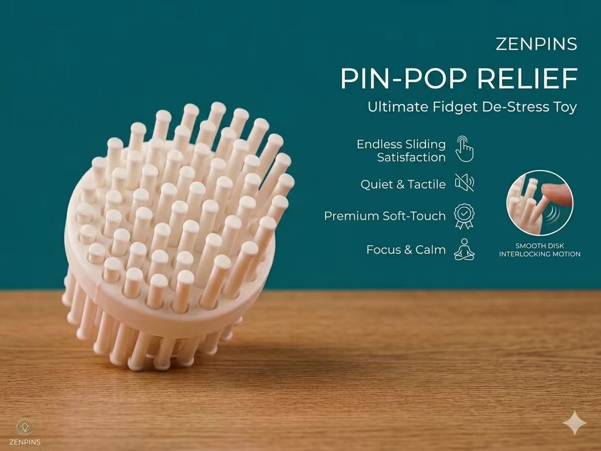 Miniatura 1 do modelo 3D 指尖解压方阵