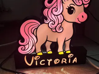 lampada Unicorno 