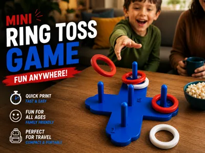 Mini Ring Toss Game