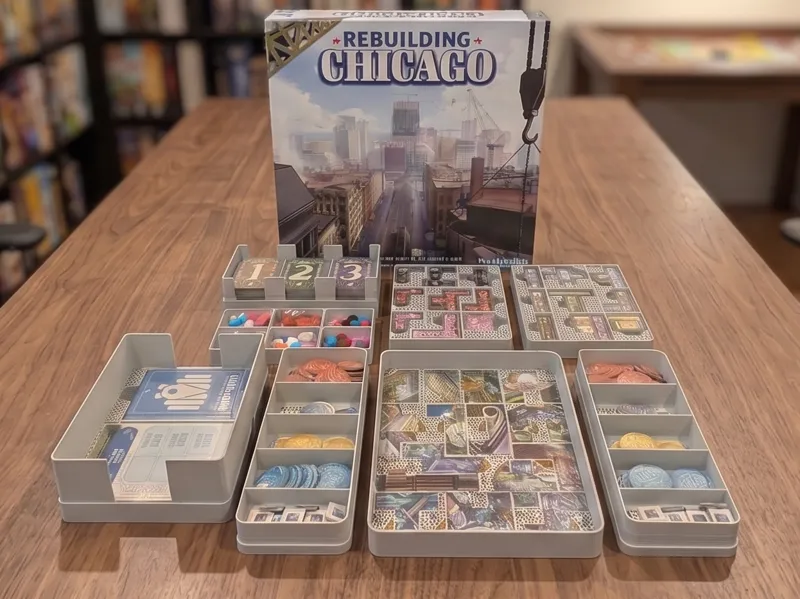 Rebuilding Chicago Insert for Sleeved Cards
