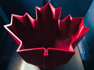 Maple Leaf Planter/Bowl *CANADA DAY*