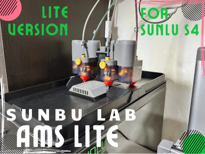 SUNBU LAB LITE - AMS Lite on Sunlu S4 (Remix)