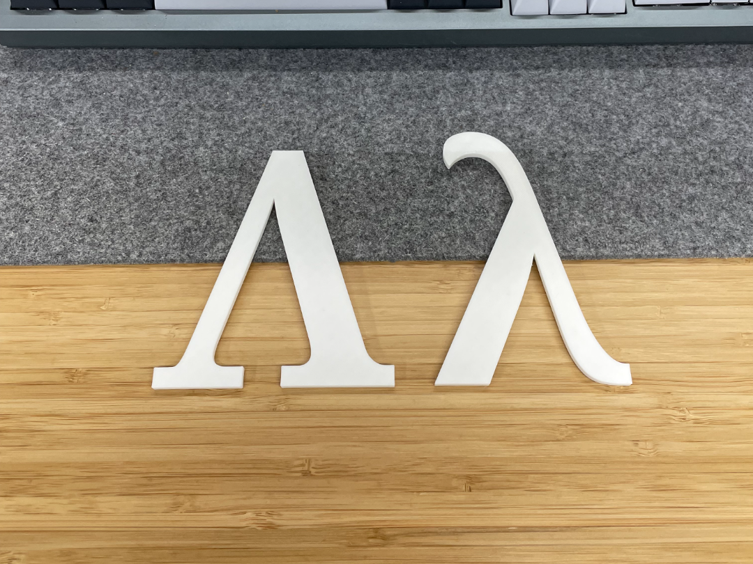 Greek Letters Lambda