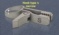 S version, hook type 1 narrow