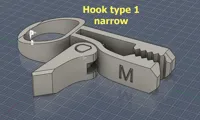 M version, hook type 1 narrow