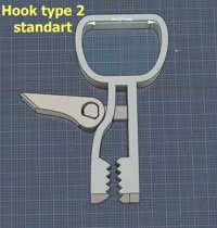 M version, hook type 2 standart