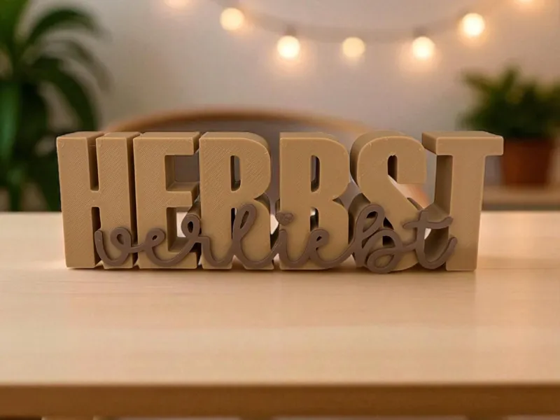 Herbstverliebt // Schriftzug