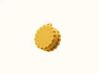Small Biscuit / single color